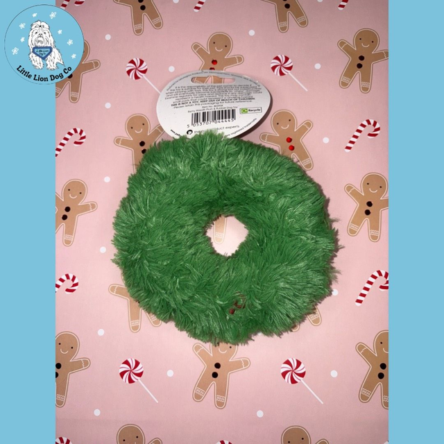 Petface Remy the Wreath Tough Dog Toy