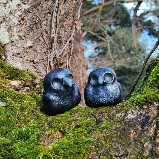 Darumas Corbeaux &quot;Hüngi &amp; Müngi&quot;