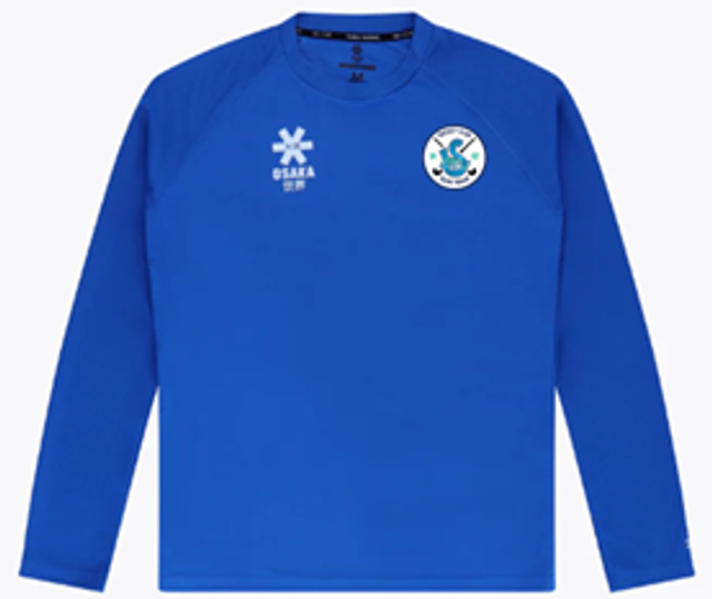 T-shirt d'entraînement - Junior (Bleu, manches longues)