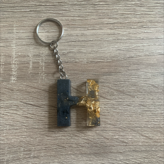 Porte-clés lettre H