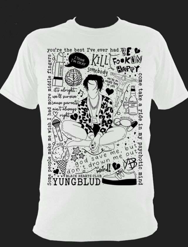 Yungblud Collage T-shirt