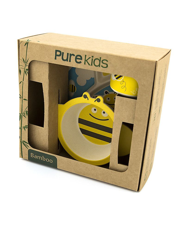 Bamboo eating set bee