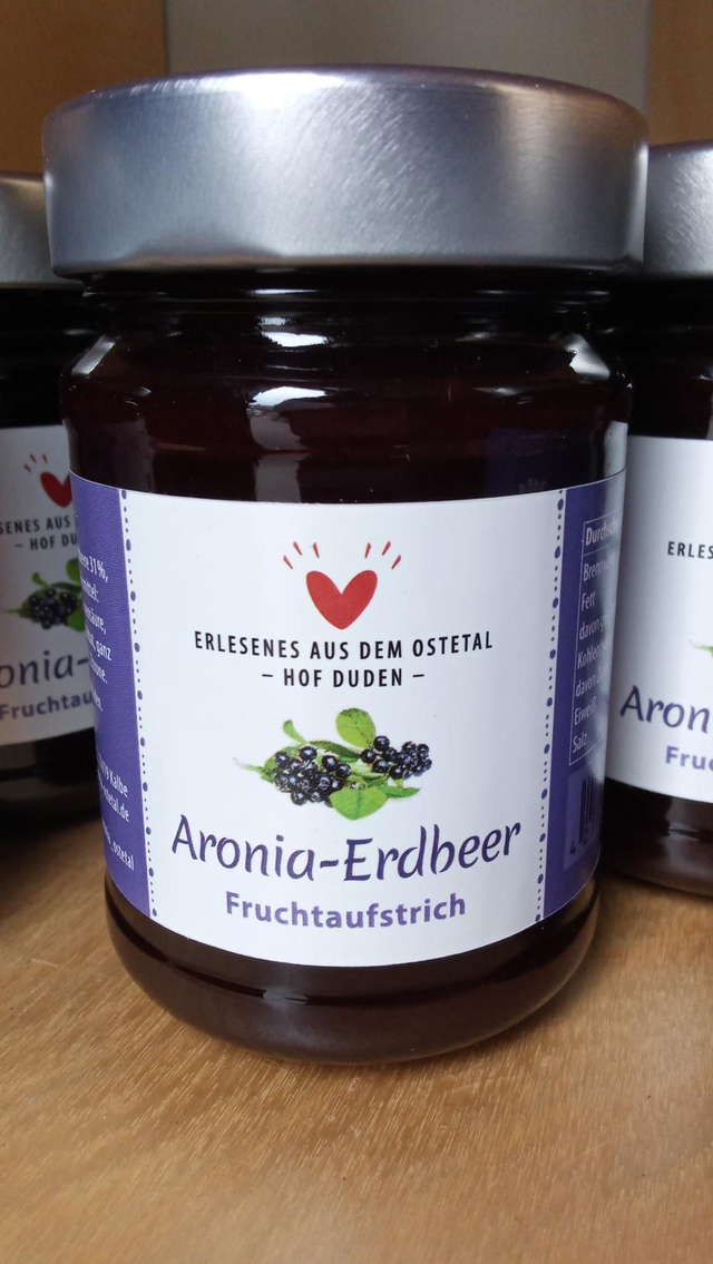 Aronia Erdbeere-Fruchtaufstrich