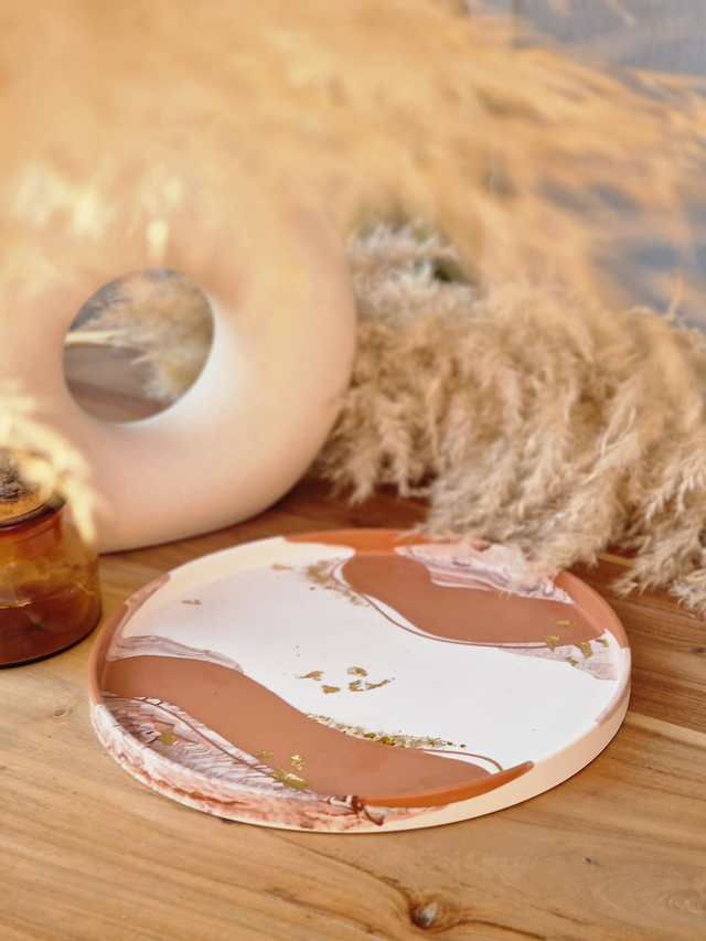 Grand plateau rond XXL 