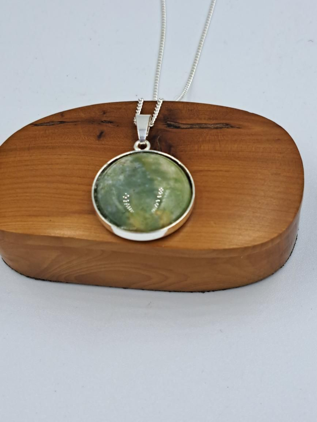 Green Agate Pendant 