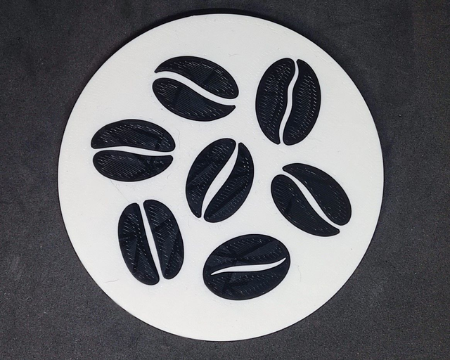 Dessous de verre Grains de café