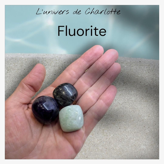 Pierre roulée "Fluorite"