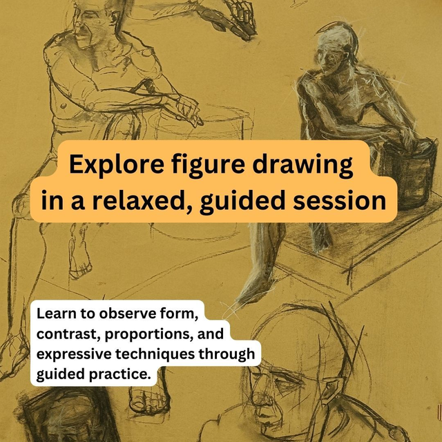 Life Drawing - 6 Week Course - Nov-Dec 2025