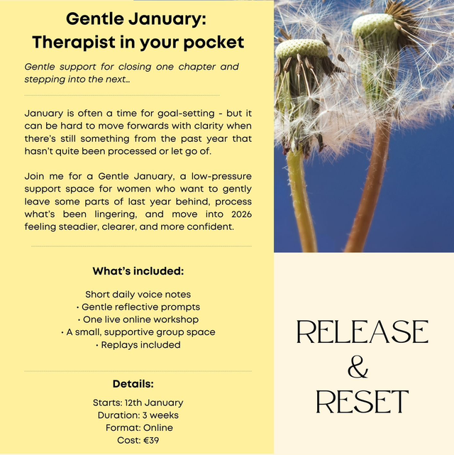 Gentle January: Therapist in your pocket