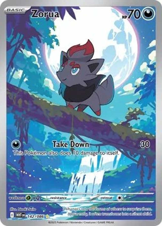 Zorua - 142/086 (Illustration Rare)