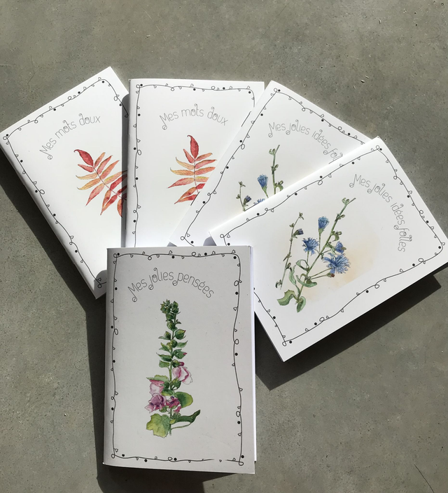 Joli carnet Illustré A6