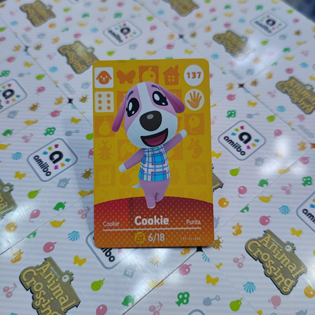 Tarjeta Amiibo Cookie / Animal Crossing 137