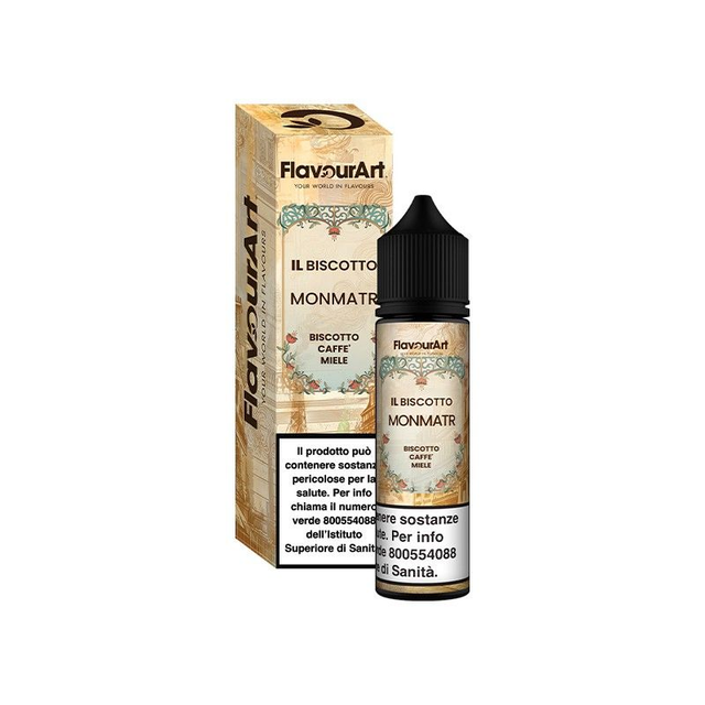 FLAVOURART Il Biscotto Monmart SHOT 20/60 20ml EAN8058611825699