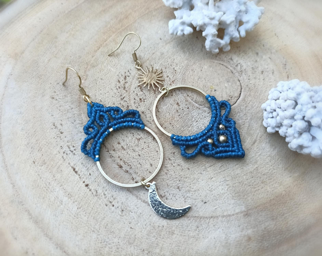 Boucles d'oreilles « NUSYA » ~ Coloris au choix
