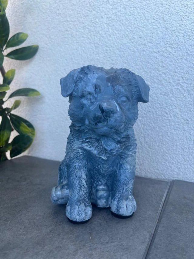 Statue chien 