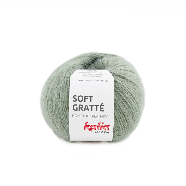 Soft Gratté Vert tilleul 61 X5