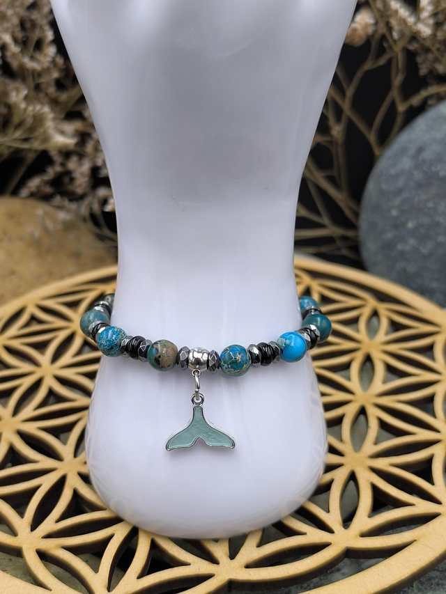 BP.027 Bracelet queue de baleine 