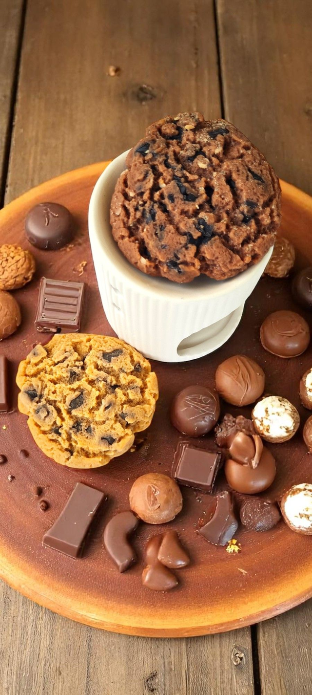 🍪 Cookie GÉANT fondant parfumé – À casser &amp; à faire fondre