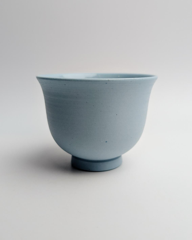 Czarka z błękitnej porcelany 70ml