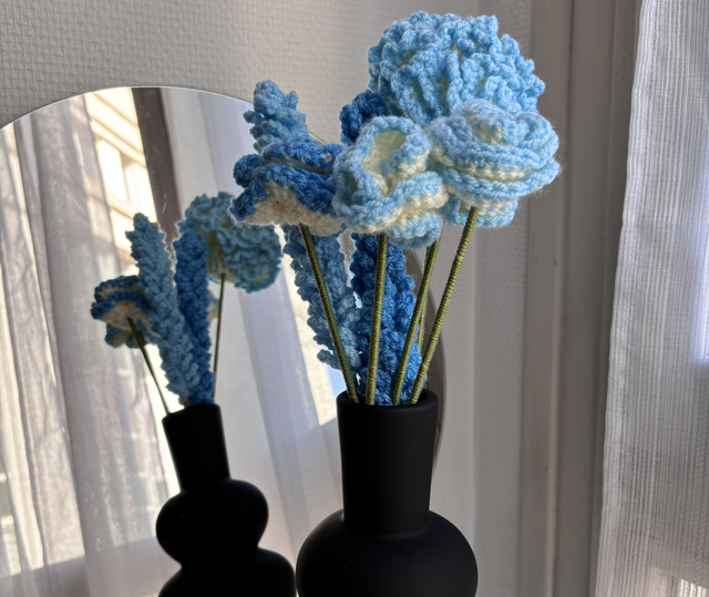 Bouquet Ondine - Fleurs bleus