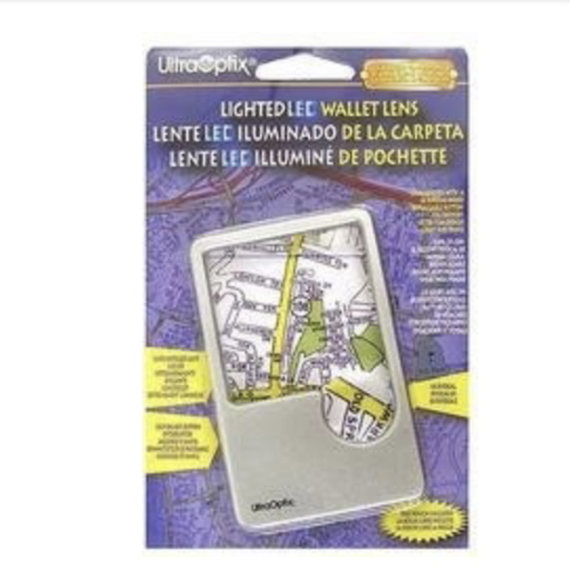 UltraOptix Lighted LED Wallet Lens
