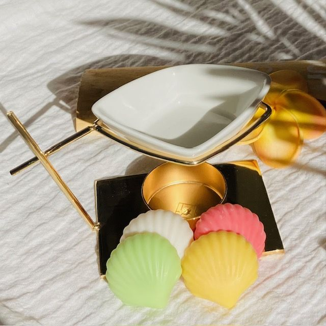 Brûle-parfum Matelot &amp; Coffret  de Fondants (au choix) 