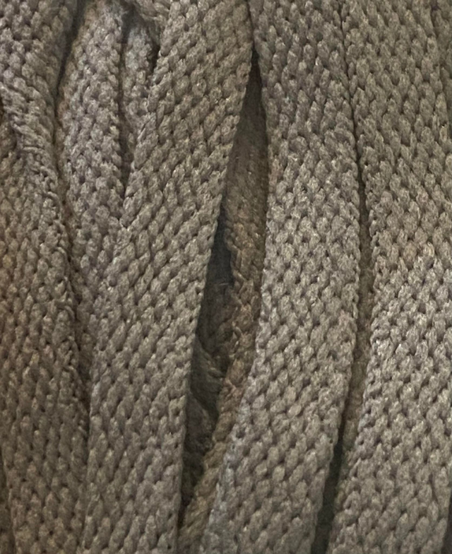 Paire de lacets 120cm GRIS SOURIS 