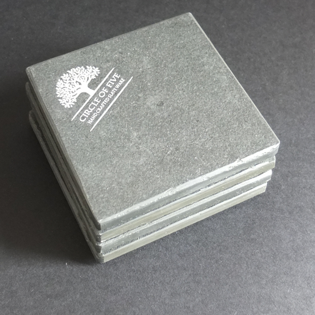 Slate Coaster set of four.