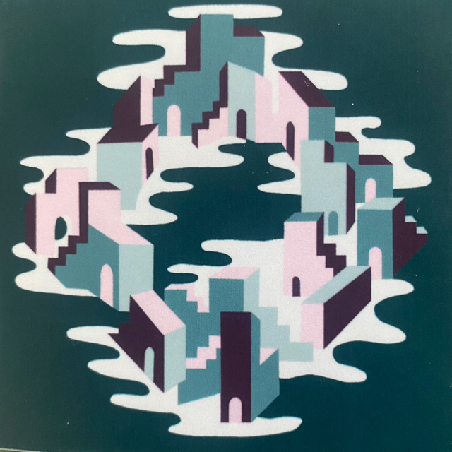 Sticker Architecture losange 