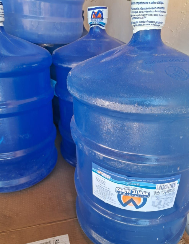 Agua Mineral Natural Mote Mario 20 Litros 