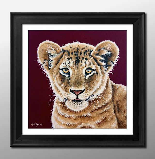 ‘Little Lion Heart’ Original Painting