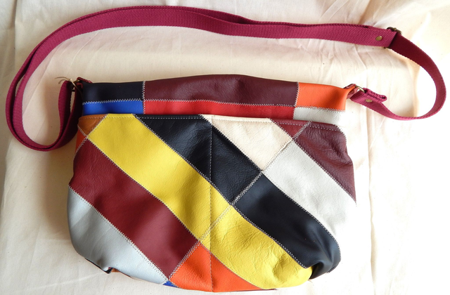 Patchwork Leather Handbag