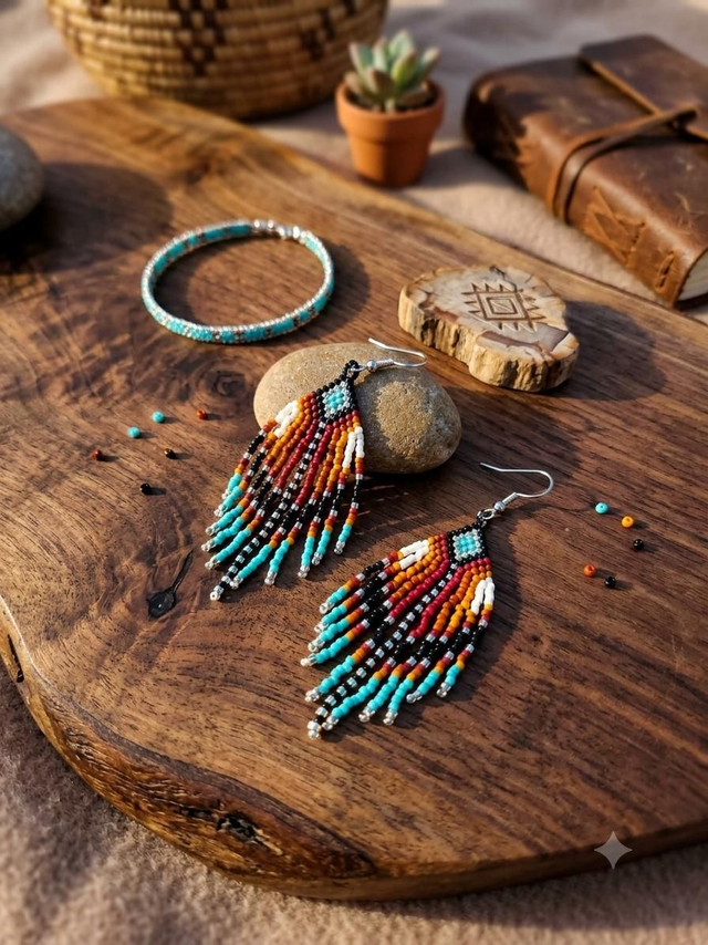 Boucles d'oreilles "Apache"
