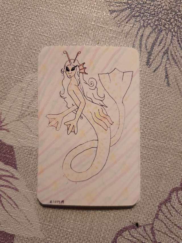 Mini Print Alien Mermaid 