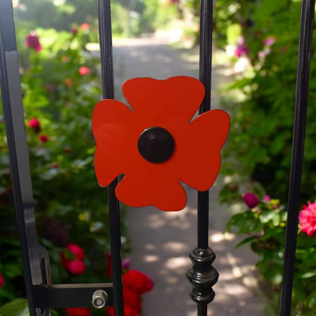 Clamp On Poppy For Gates &amp; Railings