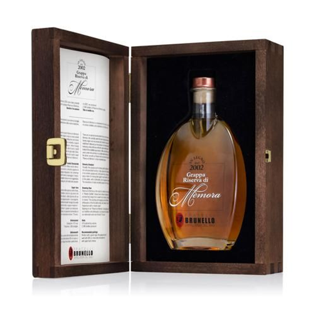 GRAPPA RESERVE of MEMORA (8 ans) + coffret en bois