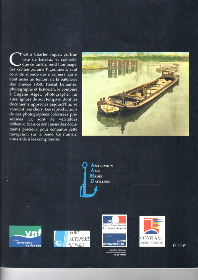 CM058 - "les couleurs de la batellerie". (Les cahiers du musée de la batellerie)