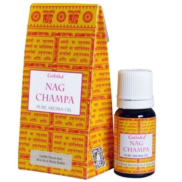 Aceite Esencial Nag Champa 10ml Goloka