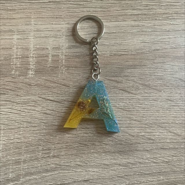 Porte-clés lettre A