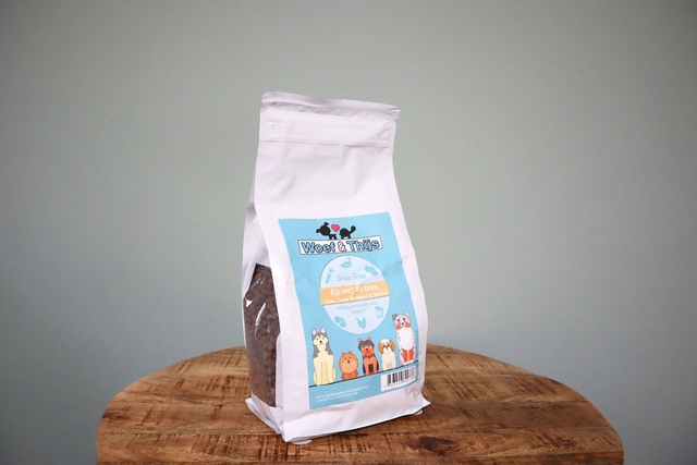 Puppy Kip,Kalkoen,Zalm & Zoete Aardappel 2kg