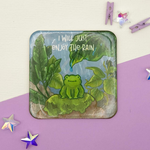 Podkładka "I wil just enjoy the rain" | ORYGINALNE 