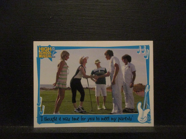 High School Musical 2 Original Trading Card #70