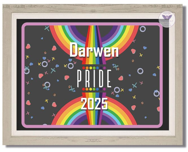 Darwen Pride Framed Print - FR14
