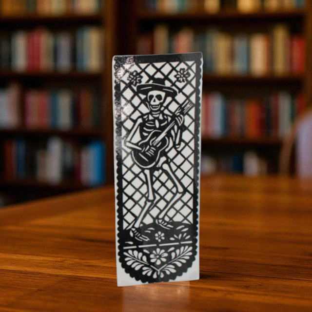 Marque-page Papel picado &quot;Musicien&quot;