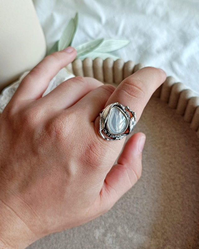 Anello Curaes Madreperla #1