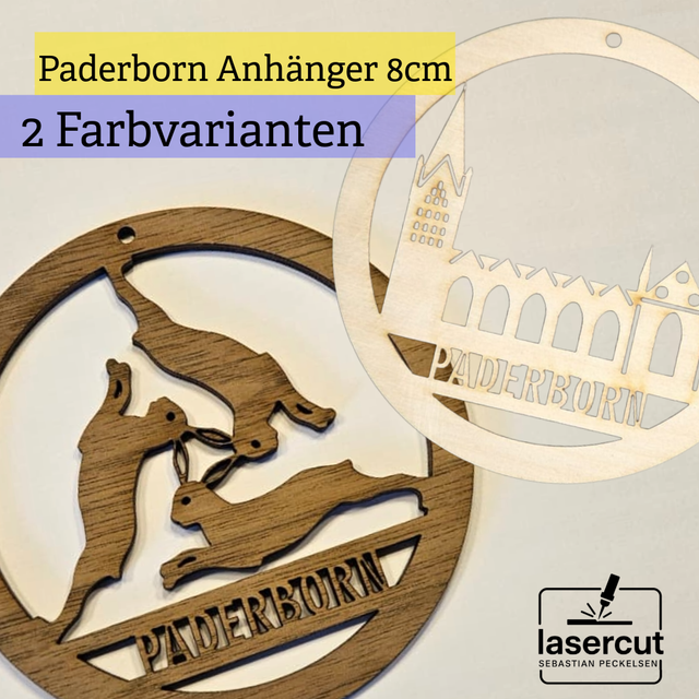 Paderborn Anhänger diverse Motive 