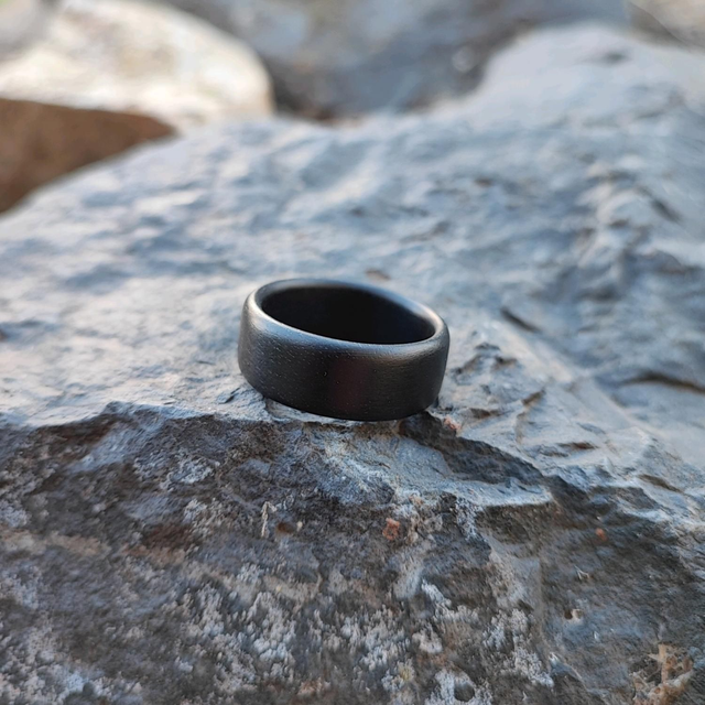 Bague en Bois d'Ébène du Gabon