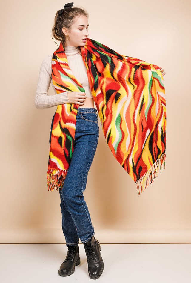 ECHARPE CHAUDE MULTICOLORE
