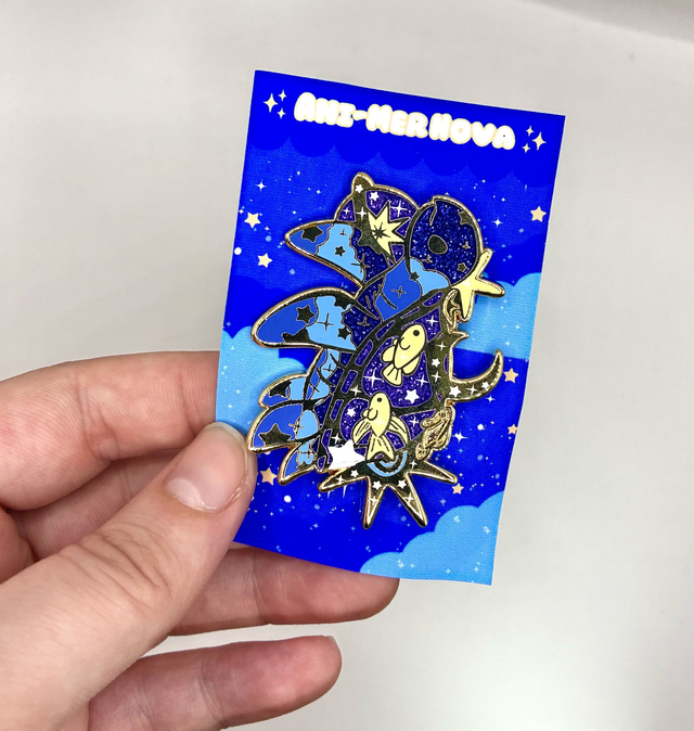 ENAMEL PINS - Animer Nova - Sea ​​turtle