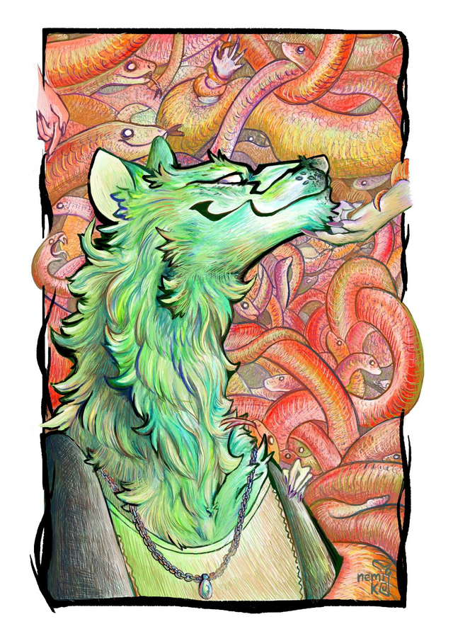 Série carte de personnage - Walfi